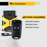 Self Programmable Car Key/Bluetooth/Paring with Smarthphone and Porgrammable Keyless Entry Replacement for GMC/Chevy with FCC: OHT01060512